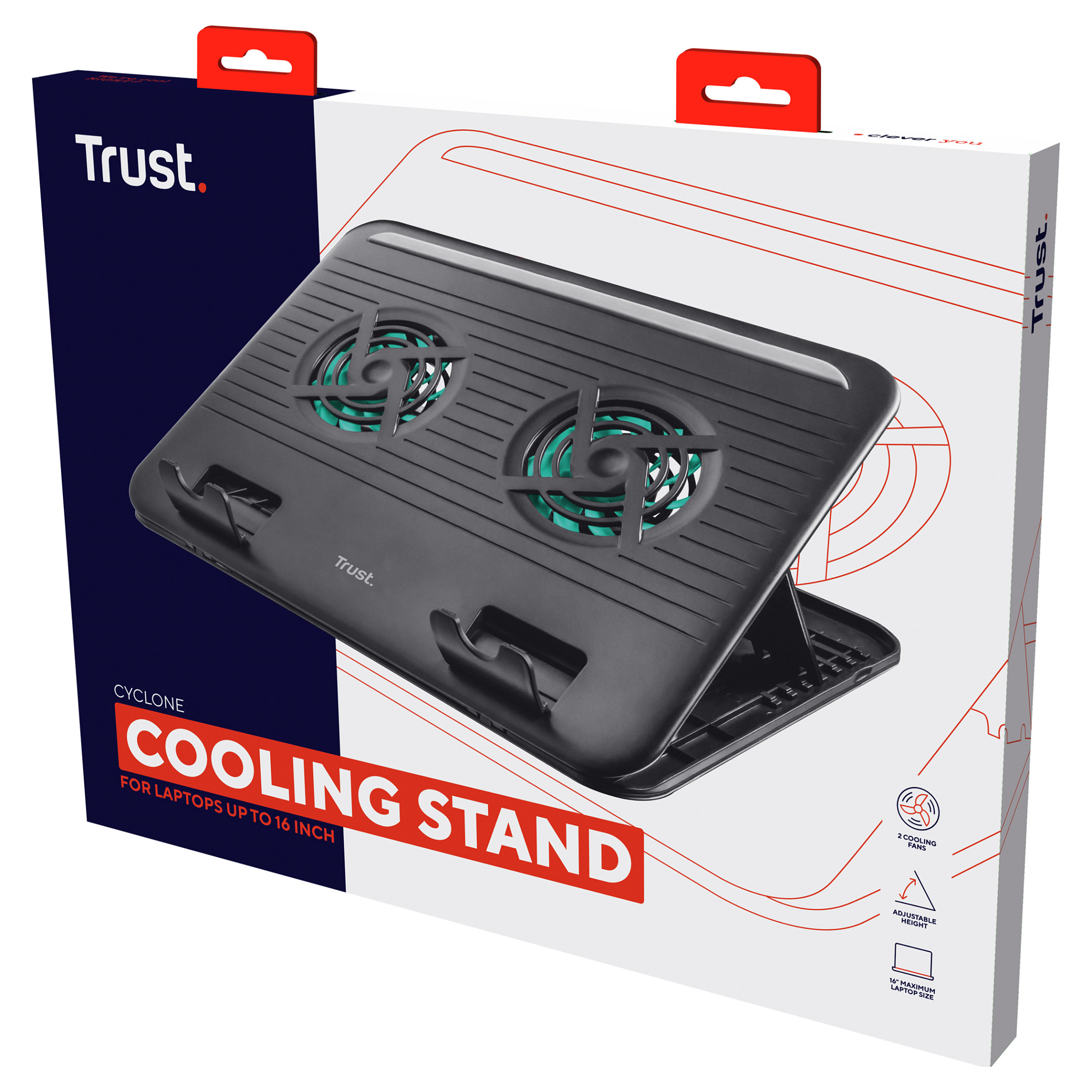 Stalak i hladilo TRUST Cyclone (5 godina jamstva)-6