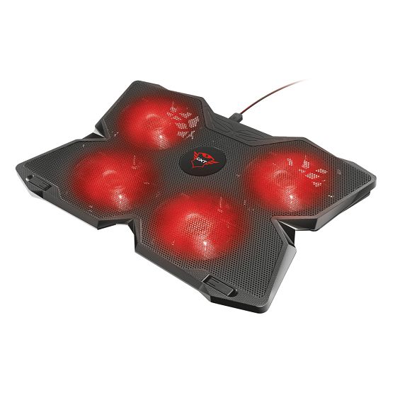Hladnjak za prijenosno računalo TRUST GXT278 Yozu, 17.3" crni-0