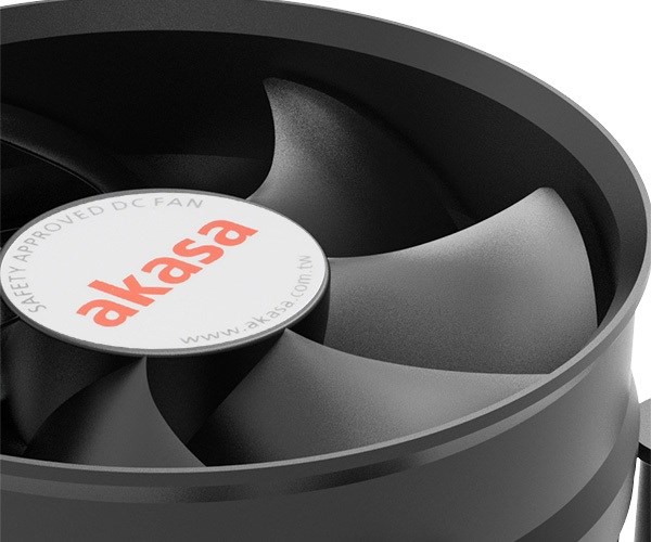 Akasa AK-CC6603EP01 Low Profile CPU Cooler - Socket LGA 1700, 59.2mm high-1