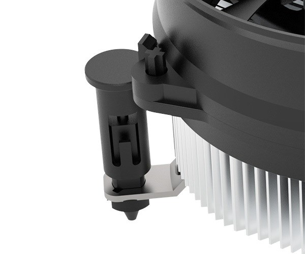 Akasa AK-CC6603EP01 Low Profile CPU Cooler - Socket LGA 1700, 59.2mm high-2