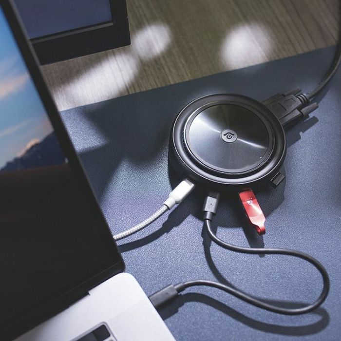 Bežični punjač i USB hub ADAM CASA 07, USB-C-2
