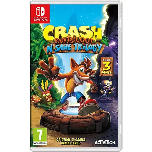 Igra za NINTENDO Switch Crash Bandicoot N. Sane Trilogy-0