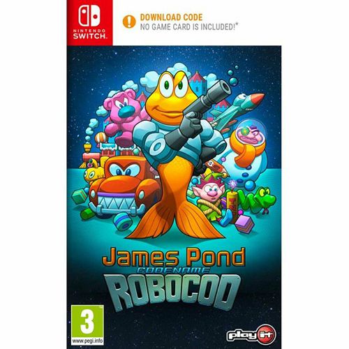 Igra za NINTENDO SWITCH James Pond 2 Operation Robocod (CODE IN A BOX)-0