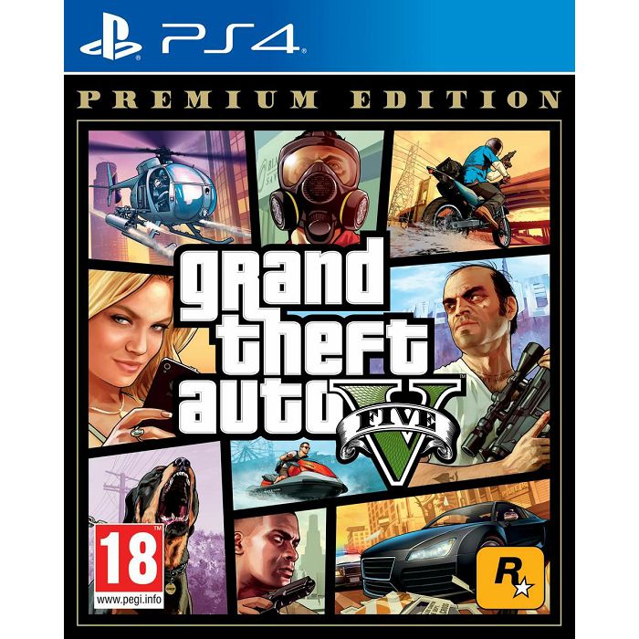 Igra za PS4 GTA V Premium Edition-0
