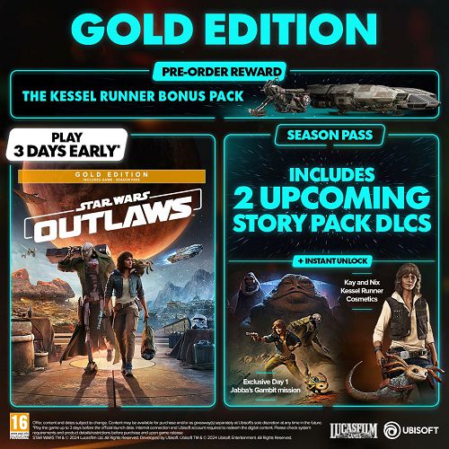 Igra za XBOX Star Wars Outlaws Gold Edition-1