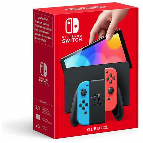 Igraća konzola NINTENDO Switch OLED Red & Blue-0
