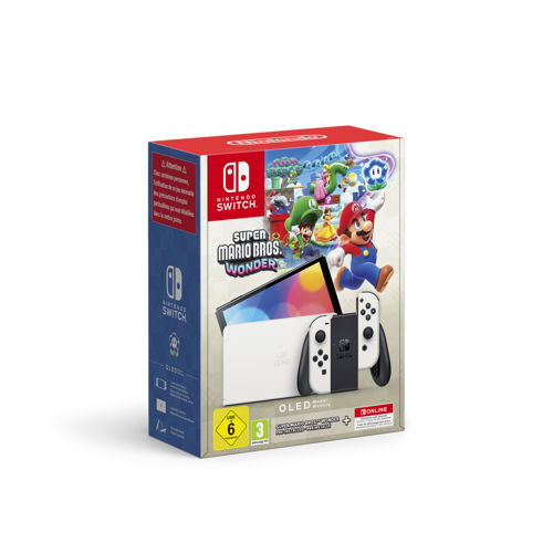 Igraća konzola NINTENDO Switch OLED Super Mario Bros Wonder + 12 mj. pretplata na NSO-0