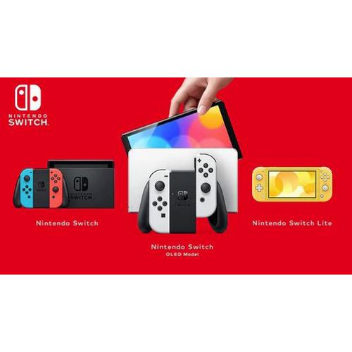 Igraća konzola NINTENDO SWITCH Oled, bijela-1