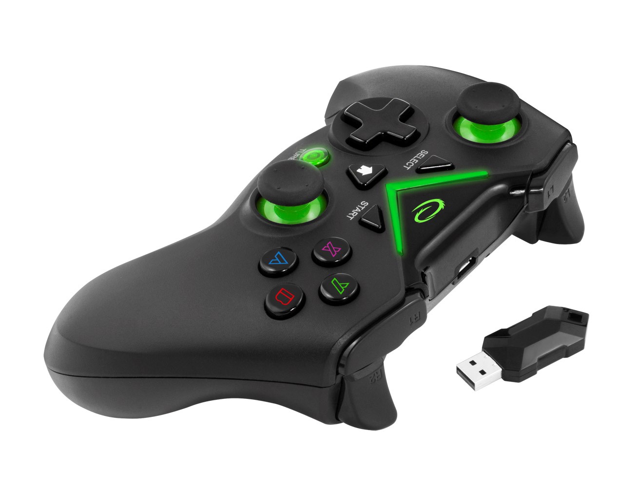 Esperanza EGG112K Game Controller Gamepad PS3, XBOX ONE, PC USB 2.0 Black-6
