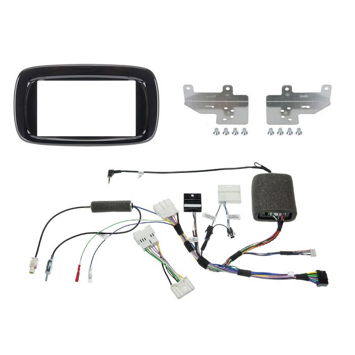 Instalacijski kit ALPINE INE-W997D 7" za Smart Fortwo / FourFour 453 crni-2