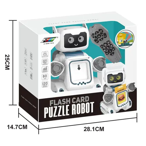 Interaktivni robot na daljinsko upravljanje KAZOO K44, 60 kartica za učenje engleskog jezika-2