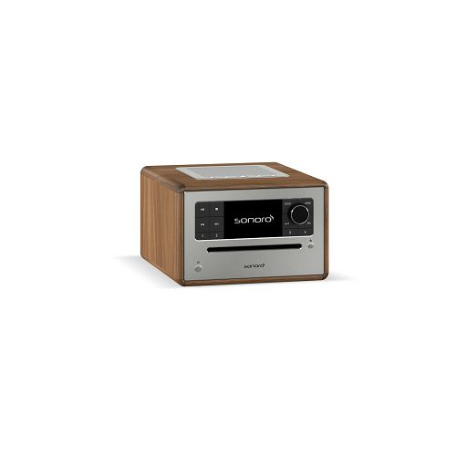 Internet radio SONORO Elite walnut silver-1