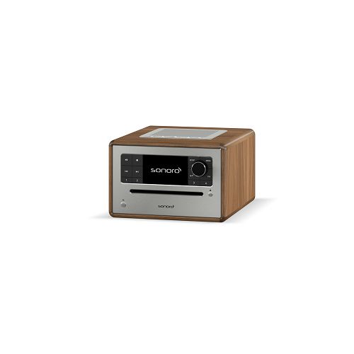 Internet radio SONORO Elite walnut silver-2