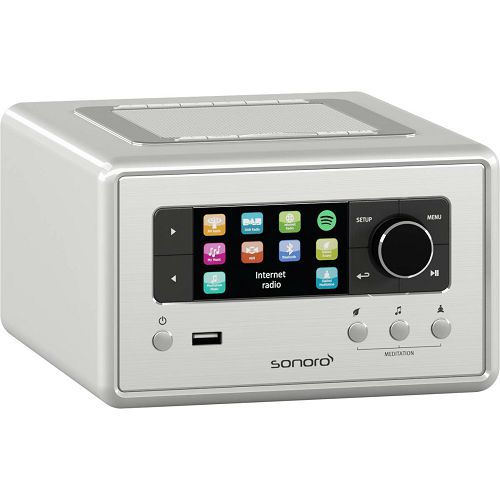 Internet radio SONORO Relax II silver-2