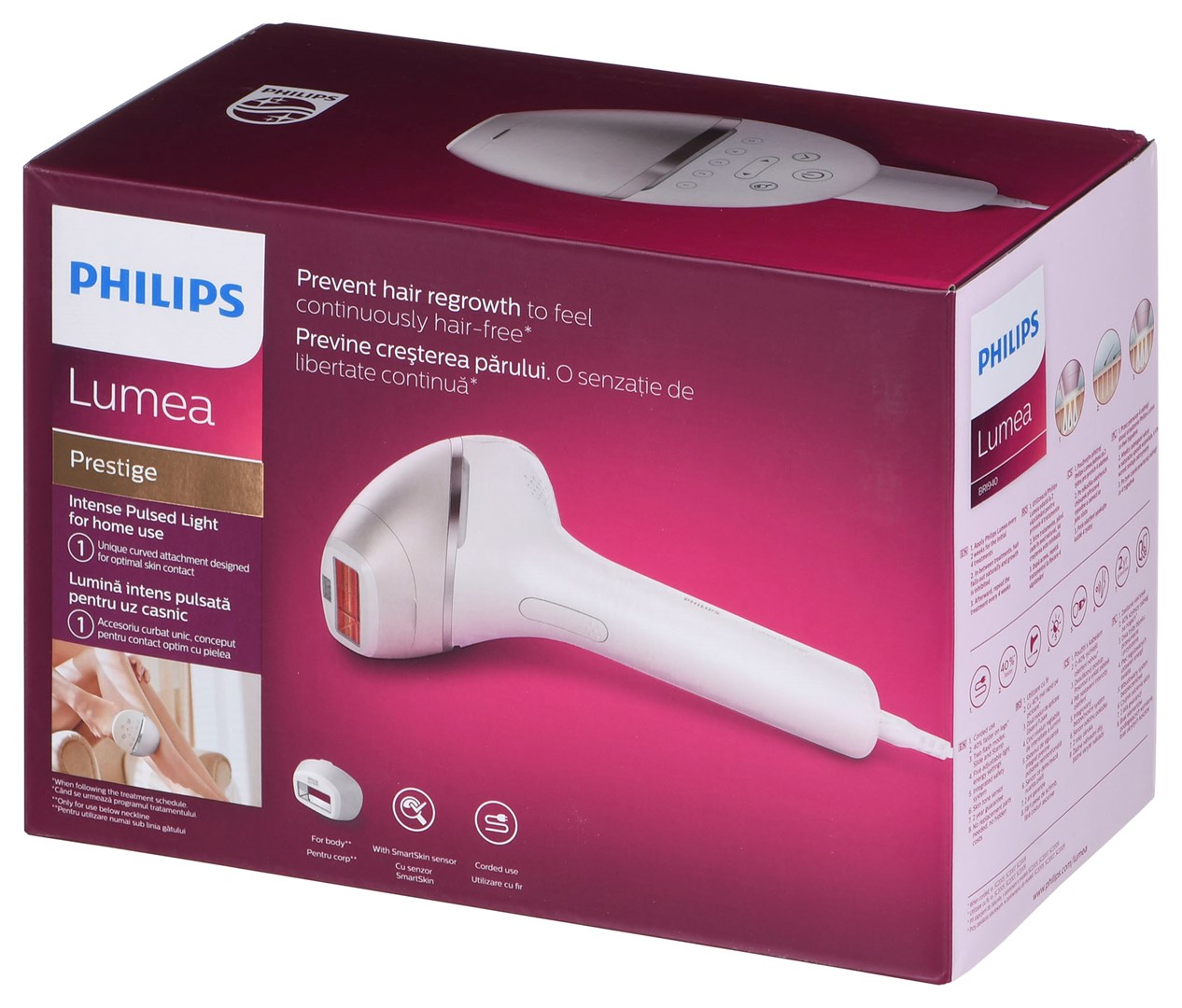 IPL uređaj za uklanjanje dlačica PHILIP Lumea Prestige BRI940/00 bijeli-7