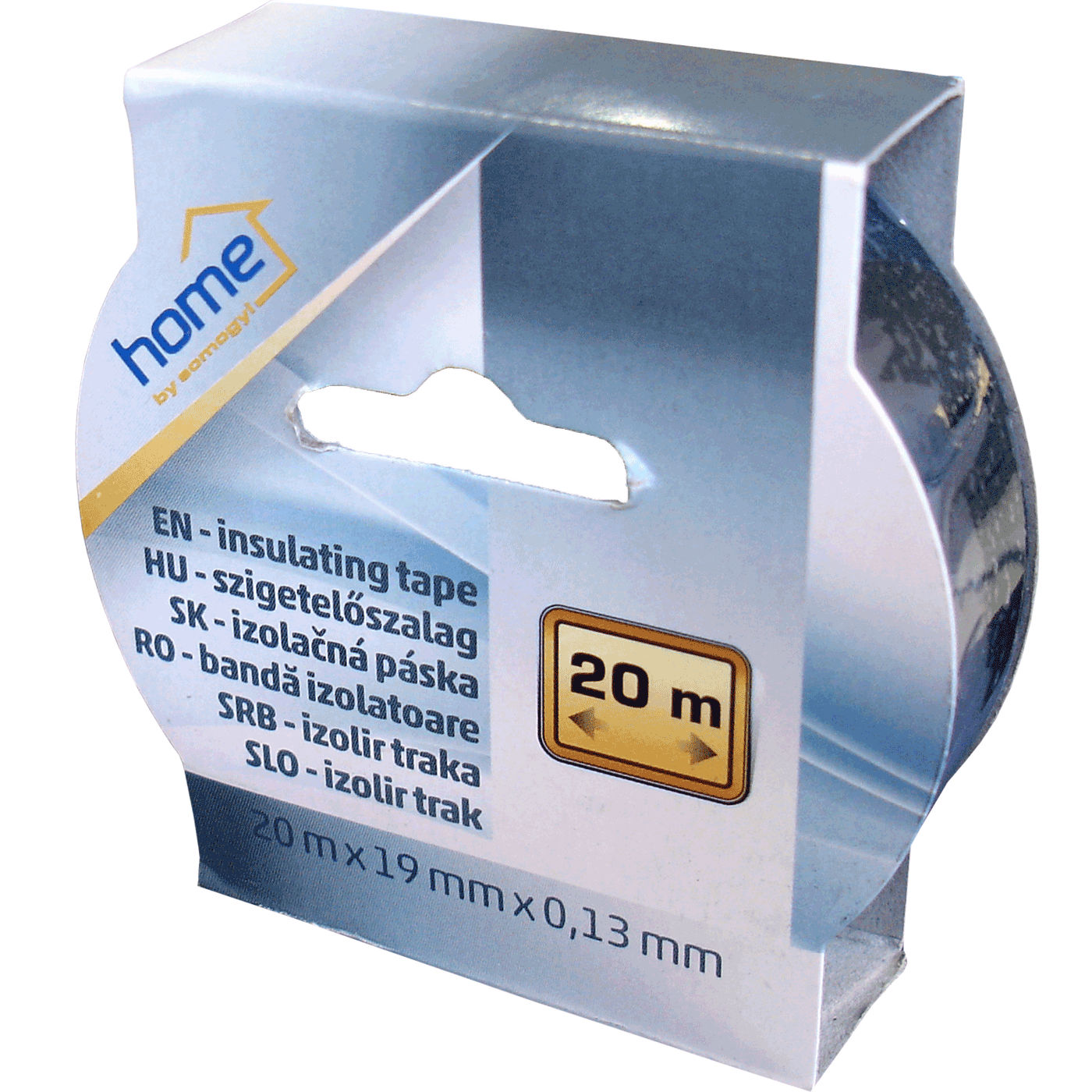 Izolir traka HOME 20m crna-1