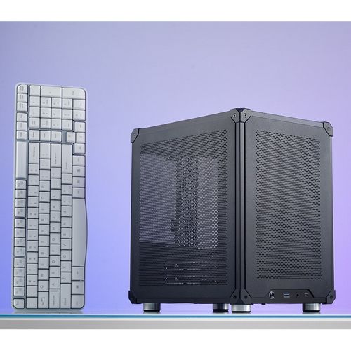Jonsbo C6 Micro-ATX Case - black-40