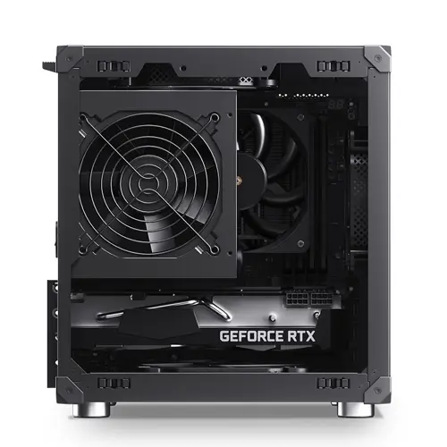 Jonsbo C6 Micro-ATX Case - black-25
