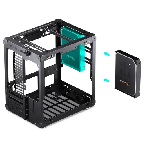 Jonsbo C6 Micro-ATX Case - black-28