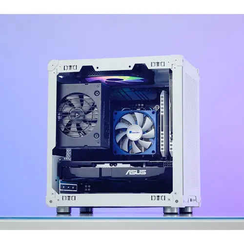 Jonsbo C6 Micro-ATX Case - black-2