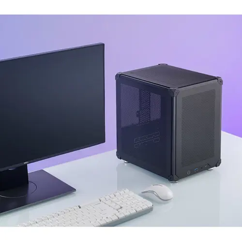 Jonsbo C6 Micro-ATX Case - black-31