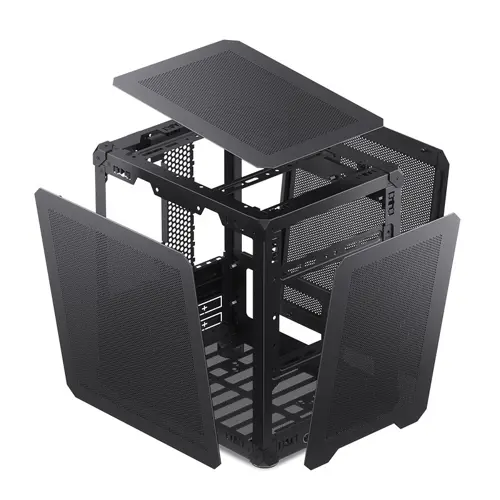 Jonsbo C6 Micro-ATX Case - black-5