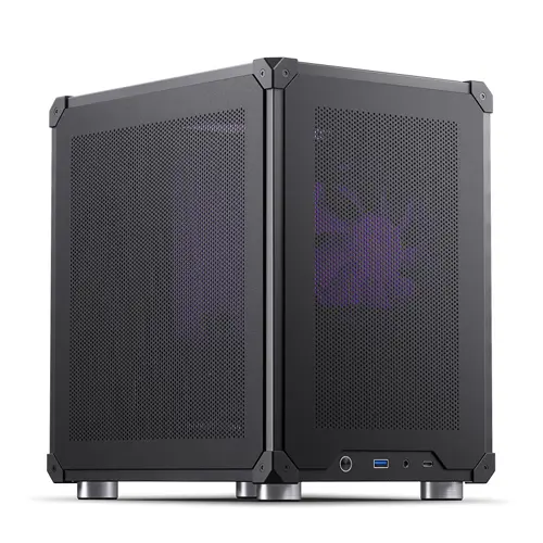 Jonsbo C6 Micro-ATX Case - black-6