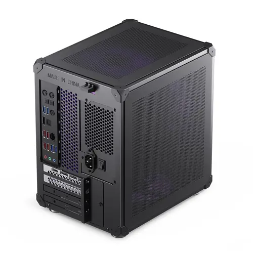 Jonsbo C6 Micro-ATX Case - black-17