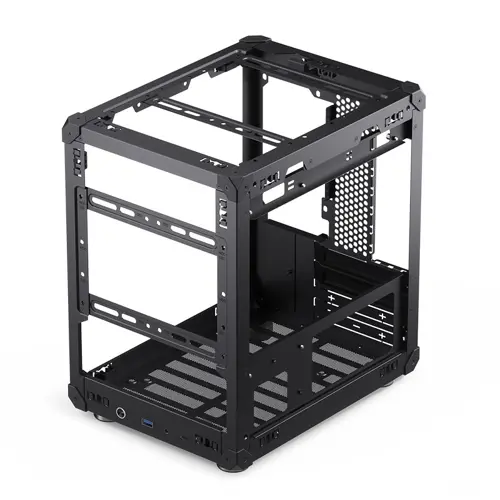 Jonsbo C6 Micro-ATX Case - black-15