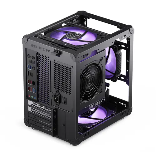 Jonsbo C6 Micro-ATX Case - black-20