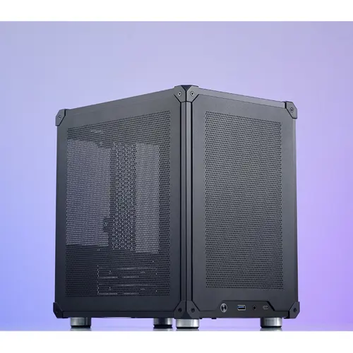 Jonsbo C6 Micro-ATX Case - black-33