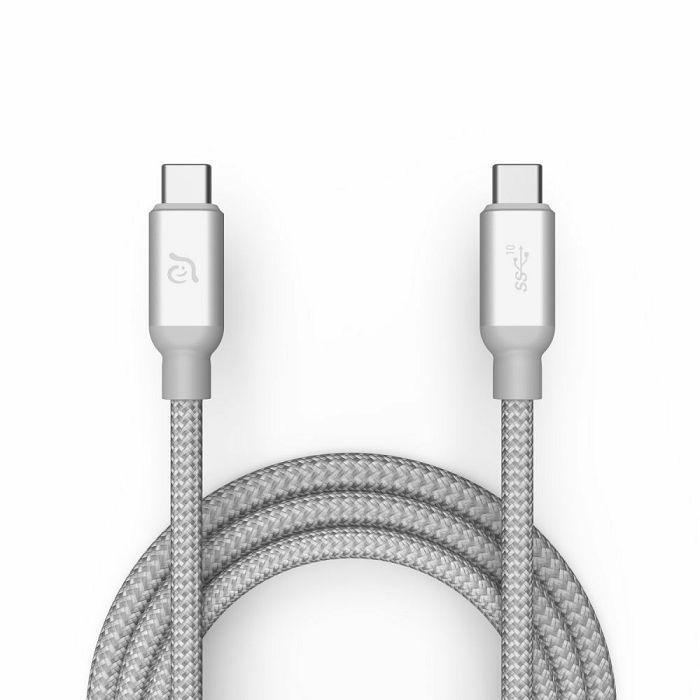 Kabel ADAM Casa C100+ , USB-C to USB-C, 3.1 gen 2 - silver-0