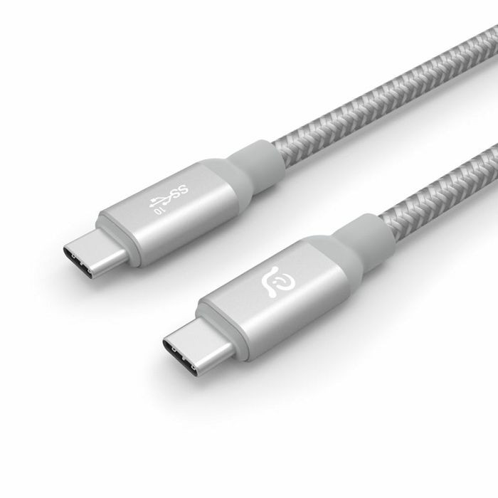 Kabel ADAM Casa C100+ , USB-C to USB-C, 3.1 gen 2 - silver-1