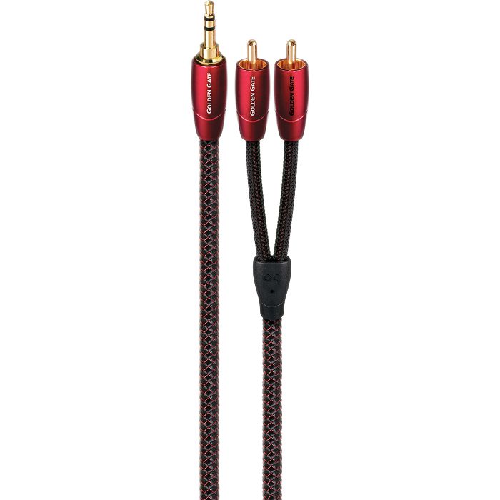 Kabel AUDIOQUEST 2RCA-3.5mm GOLDEN GATE 1m-2