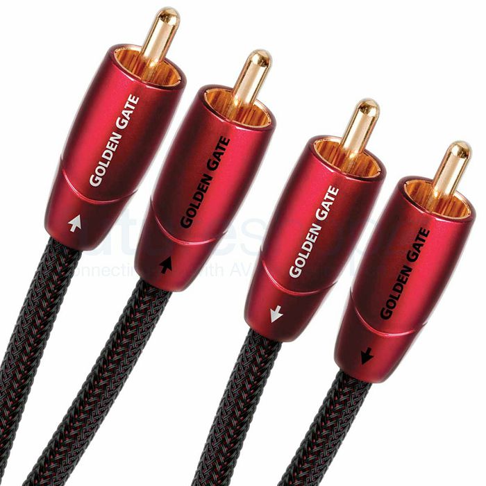 Kabel AUDIOQUEST 3.5mm - 2RCA GOLDEN GATE 1.5m-0