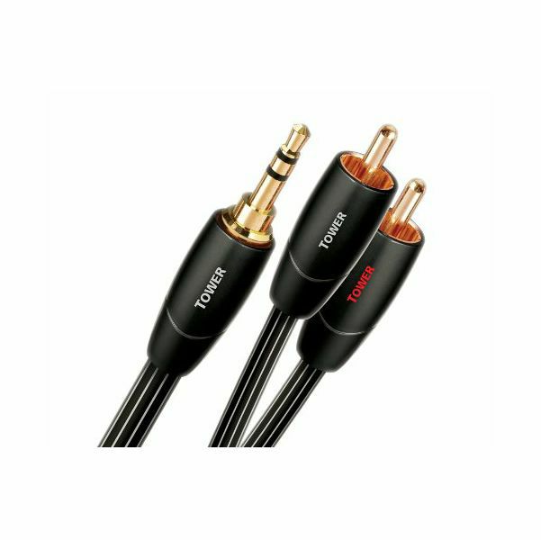 Kabel AUDIOQUEST 3.5mm - 2RCA TOWER 0.6m