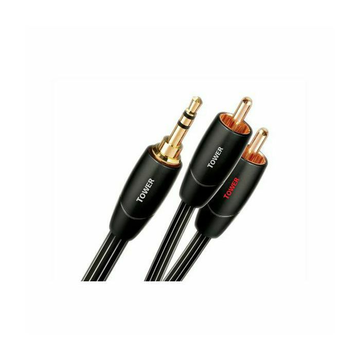Kabel AUDIOQUEST 3.5mm - 2RCA TOWER 1m
