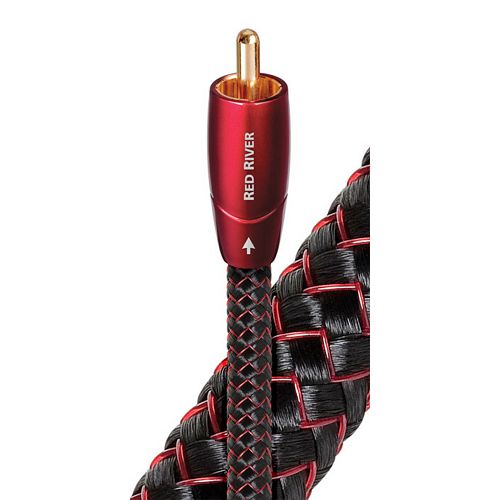 Kabel AUDIOQUEST RED RIVER, 2RCA - 2RCA, 0,75 m