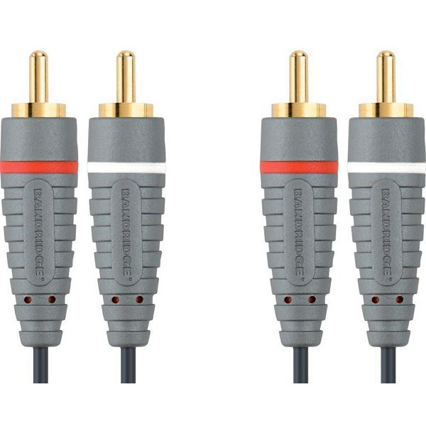 Kabel BANDRIDGE BAL4201 2 X RCA - 2 X RCA, audio kabel, 1.0M-0