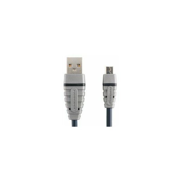 Kabel BANDRIDGE BCL4901 MICRO-B USB kabel 1M-0