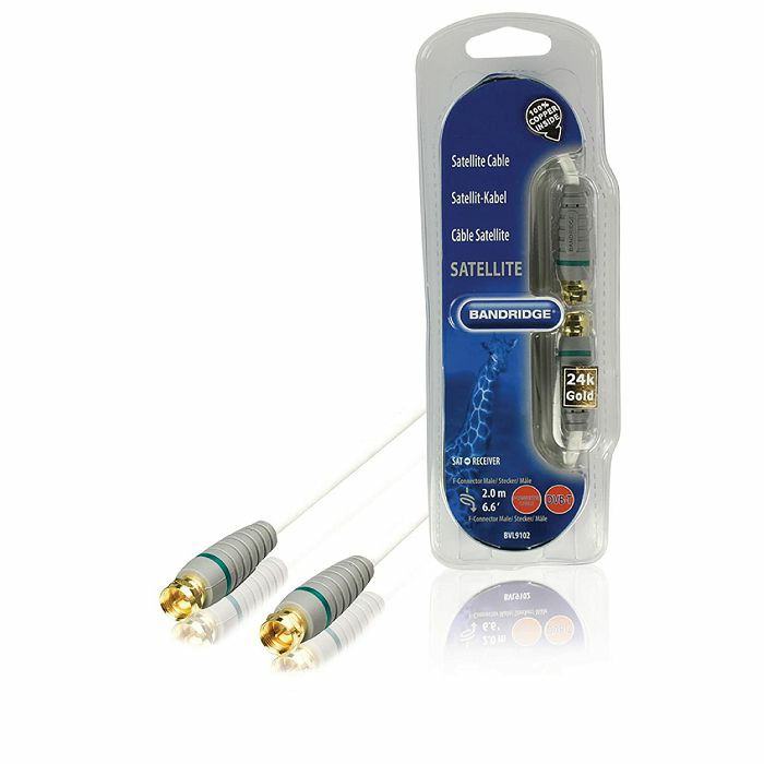 Kabel BANDRIDGE BVL9102 kabel KOAX F-F 2.0M