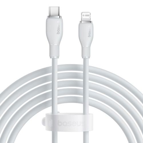 Kabel BASEUS, Pudding Series, USB-A na Lightning, 20W, 200cm, White, P10355701221-01-1