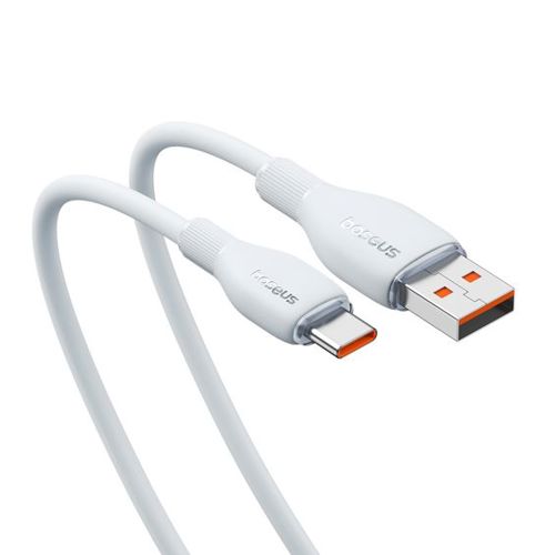 Kabel BASEUS, Pudding Series, USB-A na USB-C, 100W, 200cm, White, P10355703221-01-0