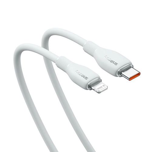 Kabel BASEUS, Pudding Series, USB-C na Lightning, 20W, 120cm, White, P10355701221-00-0