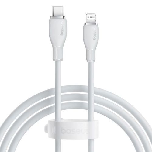 Kabel BASEUS, Pudding Series, USB-C na Lightning, 20W, 120cm, White, P10355701221-00-1