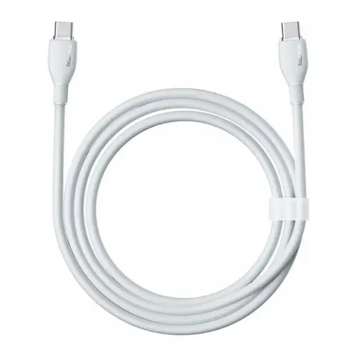 Kabel BASEUS, Pudding Series, USB-C na USB-C, 100W, 120cm, White, P10355702221-00