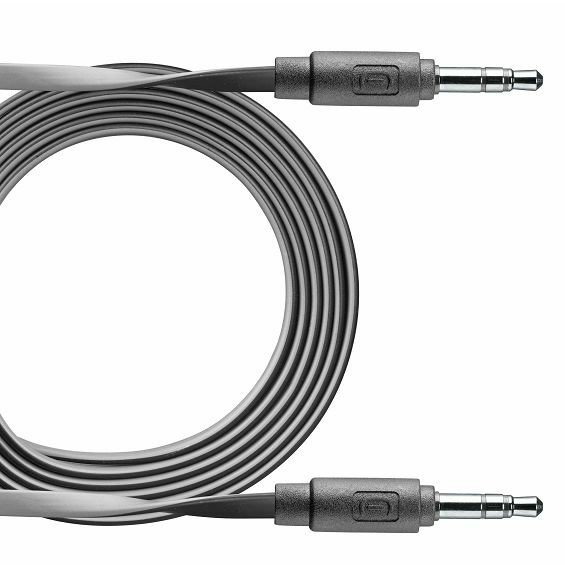 Kabel CELLULARLINE AUX MUSIC 3.5mm 1m crni-2