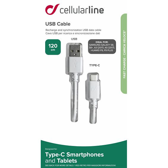 Kabel CELLULARLINE USB - MICRO USB C-2