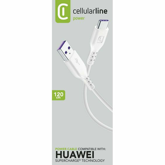 Kabel CELLULARLINE, Type-C, 5A, 120cm-2