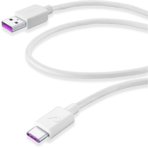 Kabel CELLULARLINE, Type-C, 5A, 120cm-0